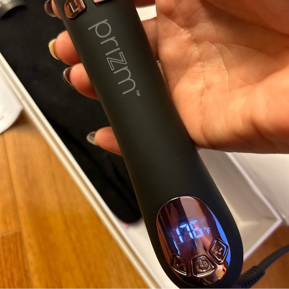 Prizm Professional 25MM Rotating Curling Iron, Nano Titanium Curling Wand, Autom - Picture 5 of 13